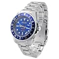 Nautec No Limit Herren-Armbanuhr Deep Sea DS AT-GMT/STSTBLBL