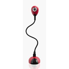 Clique HD PC / Mac Webcam - Color Red