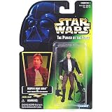 Star Wars - POTF - Freeze Frame Card -  Bespin Han Solo - with Heavy Assault Rifle and Blaster Pistol