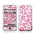Pink Hibiscus Design Protective Skin Decal Sticker for Apple iPhone (2G)1st Generation