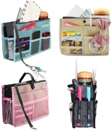 Dahlia Women's Nifty Purse Organizer Insert for Handbags
