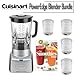Cuisinart CBT-1000 Poweredge 1000-watt Blender With Four Libbey Juice Glasses And Smoothie Bible