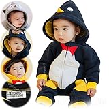 (ハニーブロッサム) HONEY BLOSSOM 可愛い ベビー コスチューム 【 鳥の着ぐるみ ジップアップ カバーオール 】 酉年 赤ちゃん 写真撮り なりきり メモリアル 仮装 衣装 フクロウ 