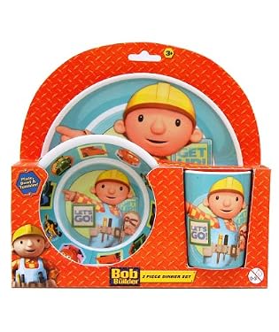 Bob the Builder 3pce Dinner Set