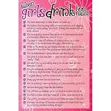WHEN GIRLS GET DRUNK POSTER 24X36 DRINK TOO MUCH 24829