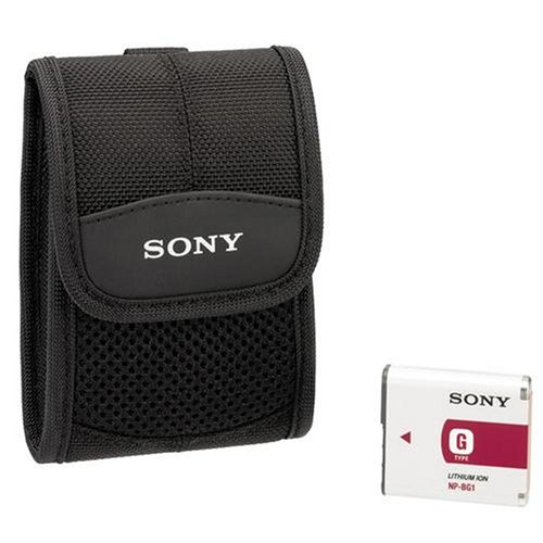 Sony ACC-CBG Accessory Kit for Cybershot [Contains NP-BG1 Battery, LCS-CST Carry case]