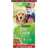 Purina Dog Chow Complete Dog Food Bonus Size, 50 lbs