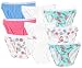 Fruit of the Loom Girls 2-6x 9 Pack Wardrobe Cotton Bikini,Multi,4