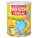 Nestle Cerelac Wheat with Milk Cereal, 17.6-Ounce Canisters (Pack of 3)