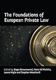 The foundations of European private law