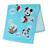 内野 ディズニー フォーチュンフレンズ フェイスタオル ブルー【サイズ】約34×75cm