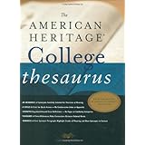 the american heritage college thesaurus first edition