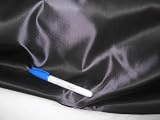 Fabric Satin Taffeta Black R456