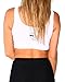 iHeartRaves Meow Cat Loves Bacon Fitted Summer Crop Top (White, Large)
