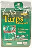 Heavy Duty Waterproof Tarp – Green, 20-by-40 Foot (20×40)