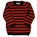 Boy's Striped Patch Sweater