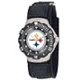NFL Men's NFL-AGV-PIT Agent Series Pittsburgh Steelers Velcro Watch