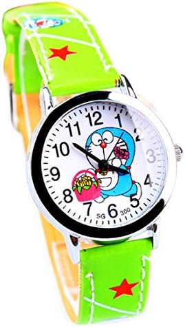 Lovely Doraemon children kids cartoon Watches Belt Watch WP@TLJ162746G