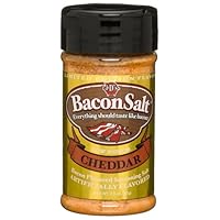 JandD's Cheddar Bacon Salt, 2.5-Ounce Bottle (Pack of 3)