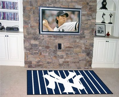MLB New York Yankees 46X72 Rug 4X6 Mat