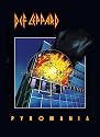 DEF LEPPARD PYROMANIA CLOTH TEXTILE FABRIC POSTER FLAG