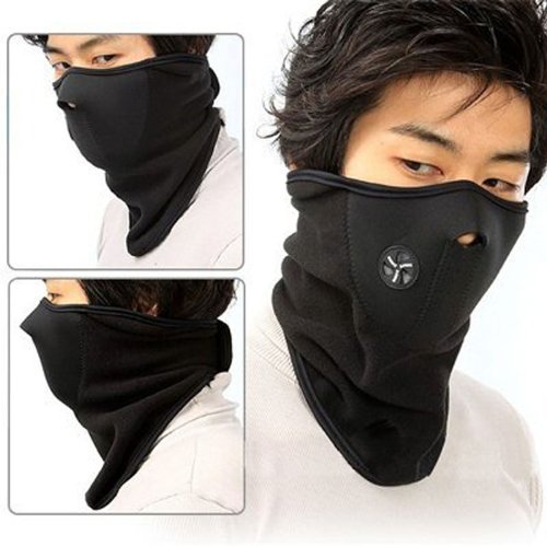 Learn More About Cgecko Face Nose Neck Ski Snowboard Bike Motorcycle Mask Warm (Black)
