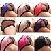 FUNOC Women Lace Sexy G-string Briefs Thongs Panties Knickers Lingerie Underwear (Black)