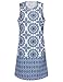 ROMWE Women's Summer Sleeveless Missy Tank Dress With Print