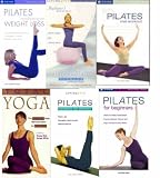 yoga set 7 vhs: Pilates Conditioning for Weight Loss,Balance Ball Fitness Beginner's Workout Special Compilation Sampler: Upper Body / Abs / Lower Body, Pilates PM Mat Workout, Pilates for Beginners, Total Yoga , Pilates Beginning Mat Workout, Pm Stretch for Health