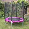 Plum 6Ft Trampoline & Enclosure Pink