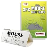 Better Mouse Trap - Non-Toxic, Humane Way to Catch Mice - 3 Traps