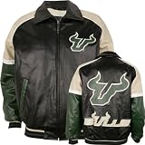 South Florida Bulls Varsity Faux Leather Jacket