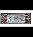 Meyda Tiffany 98059 3-Light Chandelier, Blue Burgundy