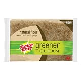 Scotch-Brite  Greener Clean Non-Scratch Scrub Sponge, 2.7 x 4.5 inch (Pack of 12) ~ Scotch-Brite