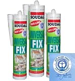 Universal FIX Silikon OeKO-Line 310 ml Kartusche silbergrau