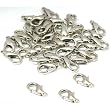 36 Nickel Plated Lobster Clasps Beading Jewelry Findings