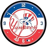 New York Yankees Mlb Round Wall Clock