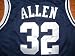 Ray Allen Signed UCONN/University of Connecticut Jersey
