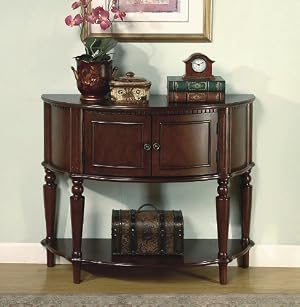 Buy Beautiful Brown Console Table By Coaster from Amazon.com Beautiful Brown Console Table By Coaster