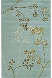 Sakura Area Rug, 76"x96", LIGHT BLUE