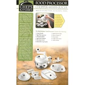 Hand Food Processor Multi-Function Kitchen Tool 15 Piece Set by 