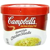 Campbell's Homestyle Chicken Noodle Soup, 15.4 Ounce (Pack of 8)