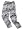 Zubaz Pants: Black/White Zubaz Zebra Pants - XX-Large