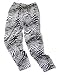 Zubaz Pants: Black/White Zubaz Zebra Pants - XX-Large