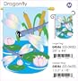 Dragonfly Garden Flag Indoor/outdoor 13.5" X 18"