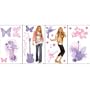Hannah Montana Self-Stick Room Appliques