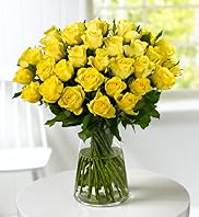 Classic Yellow Roses Bouquet