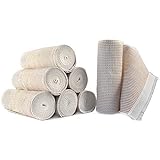 Spa Slender Body Wrap Elastic Bandages Latex Free (Pack of 6)