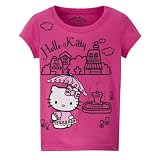 Hello Kitty Short-Sleeve Paris Tee - Pink