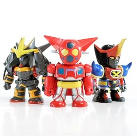 Super Robot 3 Diecast Collection (Set of 3) [Toy]